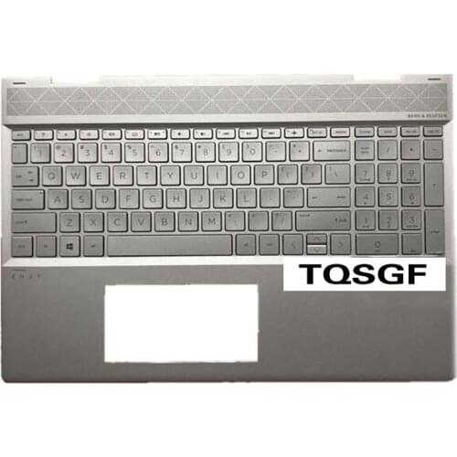 New and Original Top Cover Upper Case for HP ENVY X360 15-dr1005TX 1006TX TPN-W142 Silver