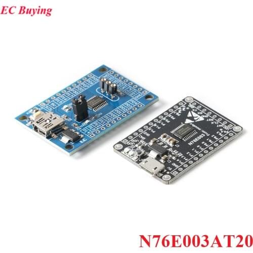 N76E003AT20 Microcontroller Development Board N76E003 51 C51 Expansion Board 8051 Core System Board Single Chip Microcomputer