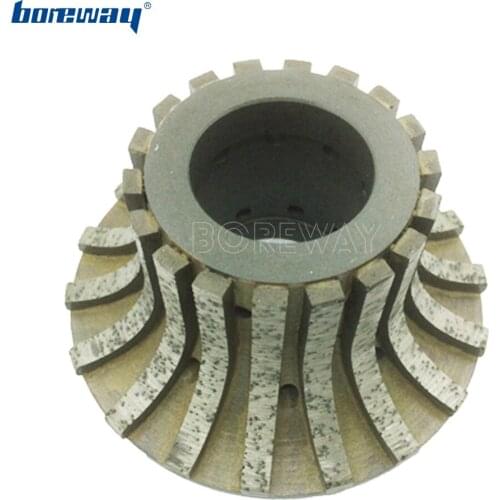 Supply Segmented Eased CNC Router Bit A40*35mm For Granite Marble Stone Concrete