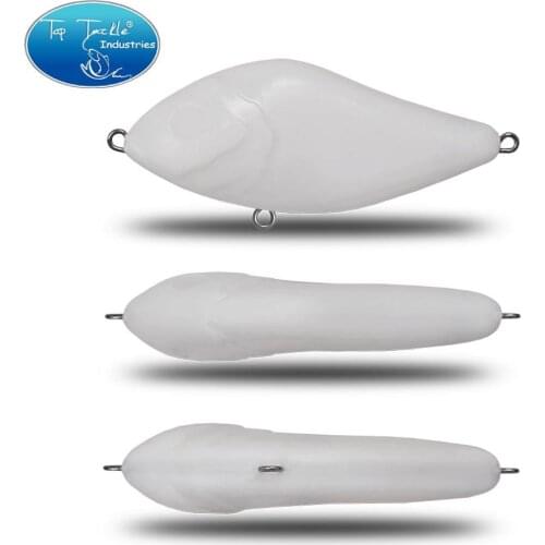 CF Lure fishing lure Plastic ABS Unpainted fish lure Jerk Bait Pike Billet-7 Jinds bass Slowly Sinking Hard Bait