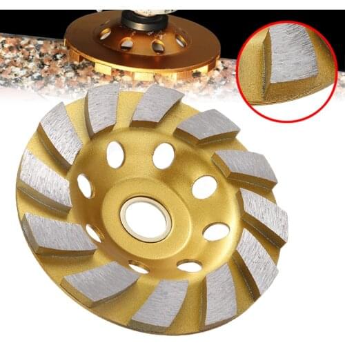 1PC 100mm Segment Cup Grinding Disc Diamond Bowl Grinding Wheel Concrete Grinder Disc Granite Stone Abrasive Tools