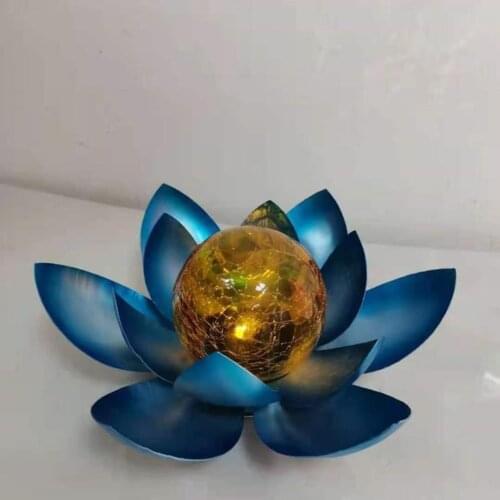Solar Light Lotus Floating Flower Night Light for Household Garden Pond Outdoor Swimming Pool Wedding Courtyard Decor Lamps#20