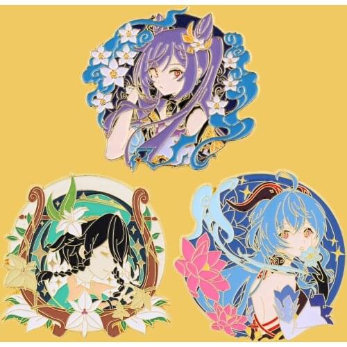 SP1469 Game Sakura Girl Cartoon Cute Metal Enamel Pins and Brooches for Lapel Pin Backpack Bags Badge Collar Jewelry