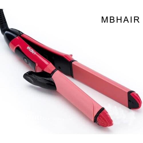 MBHAIR Hair Straightener,Ceramic curling iron and Nano Titanium Ceramic Hair Straightener Wand Curling iron Free Shipping