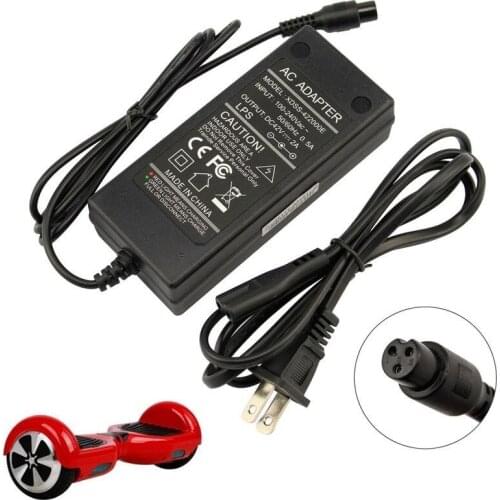 SOONHUA Battery Charger Power Adapter Lithium Battery Chargers For Electric Balance Scooter Batteries Charger With US/UK/EU Plug