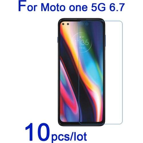 10pcs Screen Protectors Cover for Motorola Moto One 5G One Hyper one fusion+ LCD Clear/Matte/Nano Anti-Explosion Protective Film