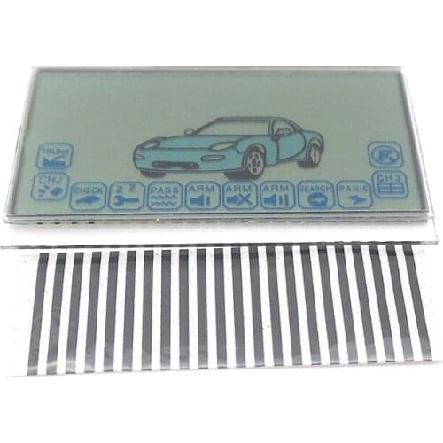 New Arrival A6 LCD display flexible cable for Starline A6 remote controller A6 display with Zebra Stripes