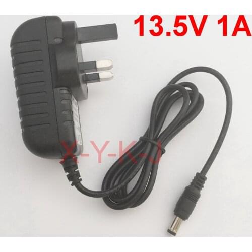 1PCS 13.5V 1A AC 100V-240V Converter Adapter DC 13.5V 1A 1000mA Power Supply UK Plug 5.5mm x 2.1-2.5mm