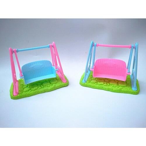 1pc Cartoon Simulation Dolls Swing Toys For Kids Girls Dolls Accessories Swing Toys Pretend Play Baby Children Best Gifts