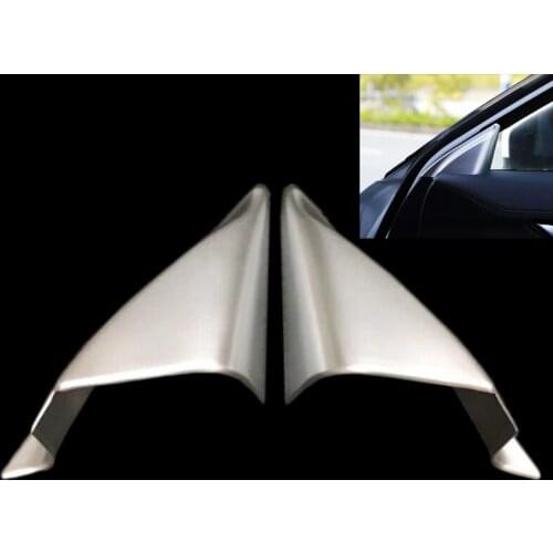 2pcs/set Inner Door A pillar Stereo Speaker Cover Trim accessories For Mazda CX-5 CX5 20172018 car styling