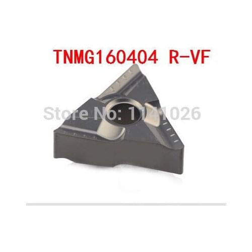 Free Shipping 10PCS TNMG160404 R-VF Metal ceramic inserts Cutter Carbide Alloy for Lathe Holder MTJNR / WTJNR/MTBNR/MTQNR/MTENN