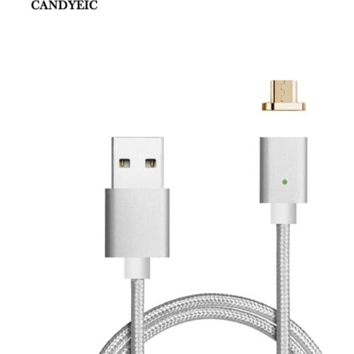 CANDYEIC Micro Magnetic Charging Cable For Xiaomi Redmi 6Pro Magnetic Cable For Redmi 6 5 4 3 2 Magnetic Adapter USB 2.0 Charger