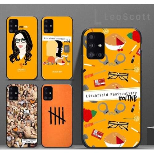 Orange Is The New Black Phone Case For Samsung A50 A51 A71 A20E A20S S10 S20 S21 S30 Plus ultra 5G M11