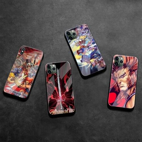 ThunderCats CARTOON Phone Case Tempered Glass For iPhone 12 pro max mini 11 Pro XR XS MAX 8 X 7 6S 6 Plus SE 2020 case