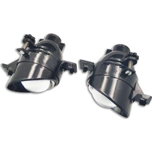 For Nissan Fog Lights Bi-xenon Lens Projector Driving Lamp Lense with HID H11 Xenon Bulb Waterproof Retrofit DIY Hi Low