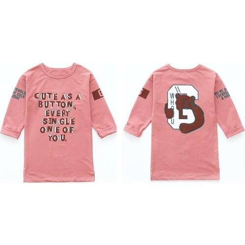 Футболки с длинным рукавом для девочек HMQDG7E1N China At AliExpress