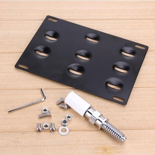 Front Bumper Tow Hook License Plate Mounting Bracket Holder For BMW 1 3 X5