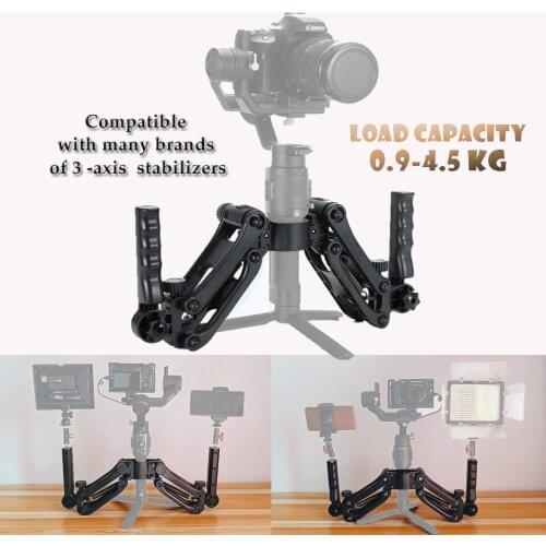 BOB Z Axis Handle Stabilizer Bracket Dual Handle Grip Arm For ZHIYUN/Ronin-sc/Feiyutech Accessories