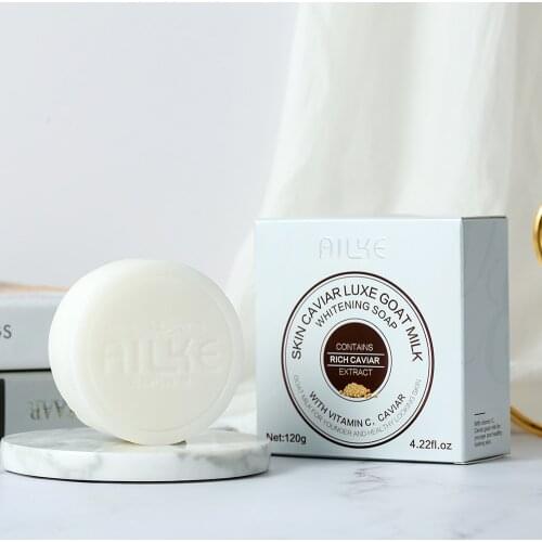 AILKE money goat milk soap Handmade kojic acid whitening Glycerin sauna shampoo natural coconut solid gifts women Bath foam