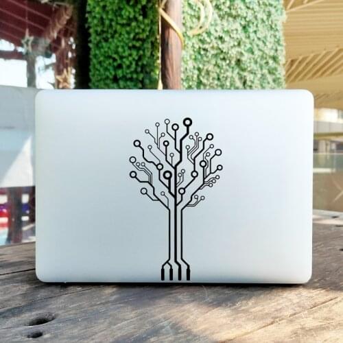 Circuit Tree Laptop Sticker for Macbook Pro Air Retina 11 12 16" Touch Bar 13 15 inch Mac Book 14" Dell Notebook Vinyl Art Skin