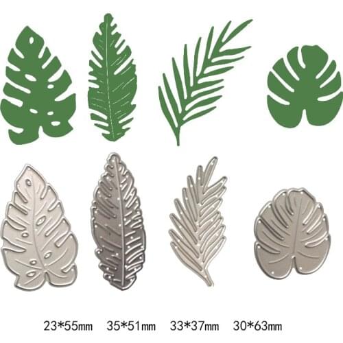 Natural plant Pine leaf new cutting dies photo album scrapbooking dies metal Stencil Craft cut paper card Embossing