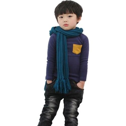 2020 New Spring Autumn Baby Girls And Baby Boys Coat Long Sleeve Base Lovely Splicing Childrens T-shirt Childrens Clothing 1-7