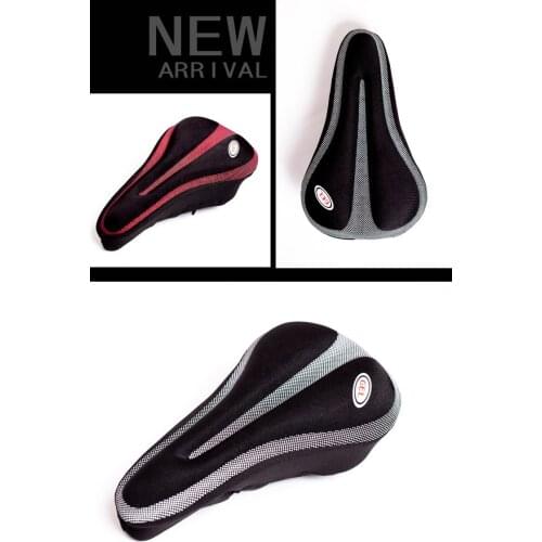 New bicycle cushion cover 3D silicone thickened mountain bike cushion seat cover comfortable sponge bicycle cushion seat cover