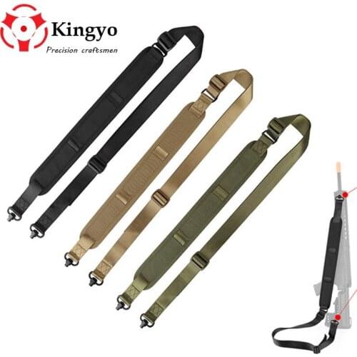 NEW Hunting Tactical Rifle Gun Sling Strap Quick Detach QD Swivel Dual 2 Points