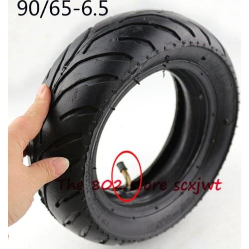 Good quality 90 / 65 - 6.5 Front Tire& 90/65-6.5 Inner Tube Bent Valve fits 49cc Mini Dirt Bike e Scooter Mini Moto