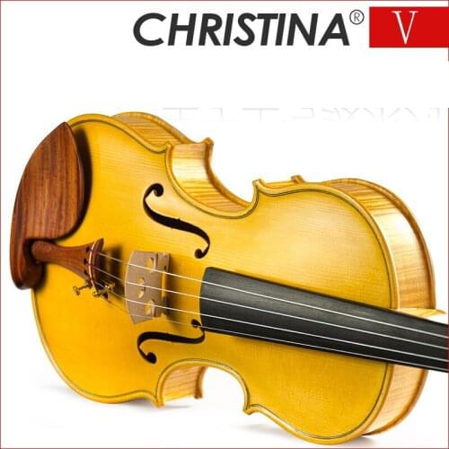 Professional Christina V06W violin 4/4 handmade Antique Grading violins free shipping musical instrument violino wood