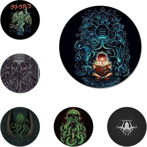 Sleeping God Cthulhu Badge Brooch Pin Accessories For Clothes Backpack Decoration gift 58mm