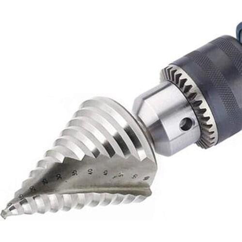 Steel Plate Drill 6-60MM Multi-Functional Hemp Drill Step Drill Holer Amplifier Step