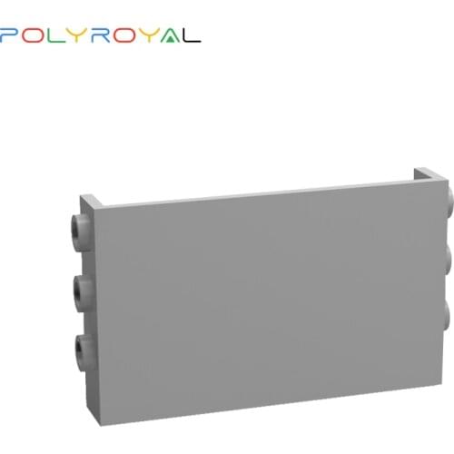 Building Blocks parts 1x6x3 wall panel light gray 4648115 1 PCS MOC Compatible With brands toys for children 98280