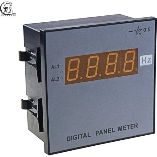 SX42L6 AC 380V 50Hz 0.5pole digatal panel meter frequency meter tachometer