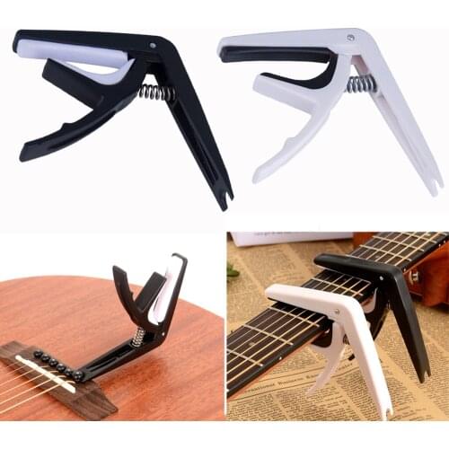 Universal Capo Guitar Accessories Quick Change Clamp Key Metal Acoustic Classic Guitar Capo For Adjusting Guitar Parts