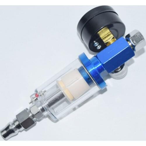 Water Separator Air Pressure Regulator Small Oil Water Separator Paint Spray Gun Pressure Regulator Filter Water Separator