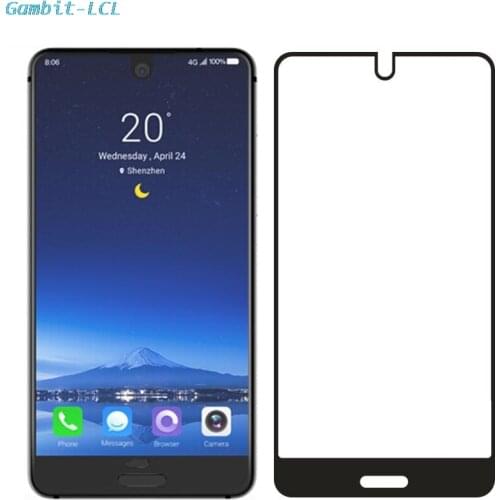 For Sharp Aquos S2 / C10 5.5" Glass Screen Protector Full Cover Tempered Glass Protective 9H 2.5D Glass Film