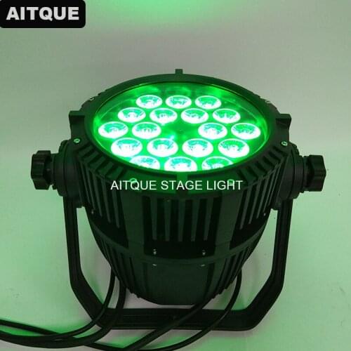 30pcs Stage lighting led 64 par 18x10w par led rgbw led par light stage light outdoor led par can ip65