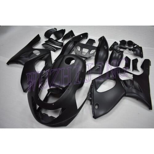 Abs Fairing for YAMAHA YZF600R 96 97 Fairing Thundercat 04 05 Matter Black Plastic Fairings for YAMAHA YZF600R 1997 - 2007