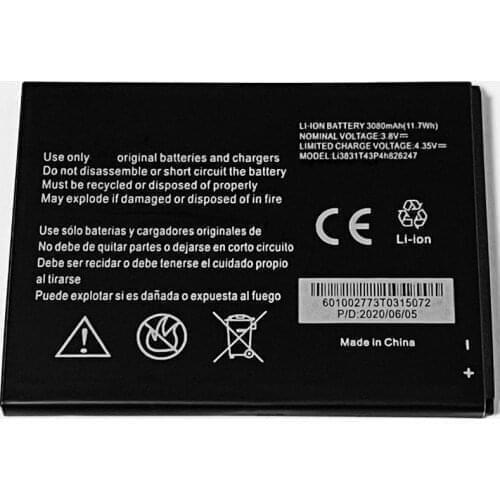 3.8V 3080mAh Li3831T43P4h826247 For ZTE Grand X3 X 3 Z959 Battery