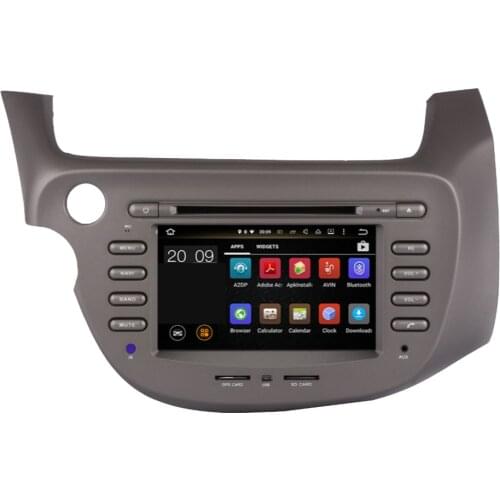 4GB RAM CD DVD Player WIFI USB BT HD Android 9.0 Octa Core Car Auto Radio Stereo For Honda Fit/Jazz Left Hand Driving 2007-2013