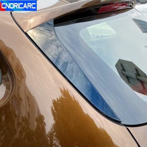 Car Styling Rear Flank Tail Spoiler Cover Trim For BMW X1 E84 2009-15 Wing Spoiler Auto Exterior Accessories