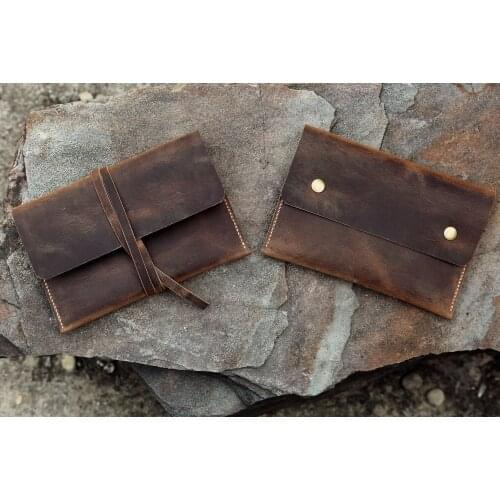 Distressed leather iPad cover for 2019 New iPad mini 5 / leather case for 2019 New iPad Air 10.5