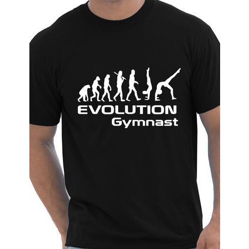 Evolution Of Gymnast Funny Mens T-Shirt Birthday Gift More Size and Colors-A136