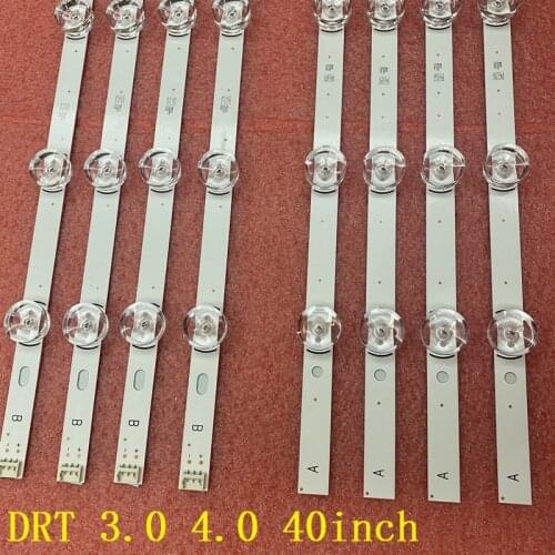 Original 8pcs LED Backlight strip For LG 40LF630V 40LF6300 40LH5300 40LH5700 40LX560H 40LF570V 40LF631V SVL400 6916L-0885A 0884A