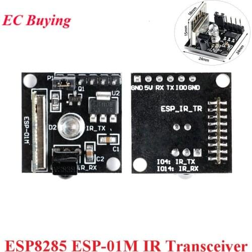 ESP8285 ESP-01M IR Transceiver Wifi Wireless Module Remote Control Switch Development Learning Board esp 8285 ESP01M ESP 01M