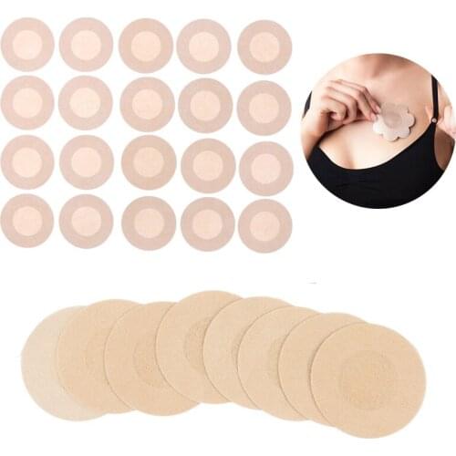 10Pairs Womens Invisible Breast Lift Tape Cover On Bra Nipple Stickers Chest Stickers Adhesive Bra Nipple Covers Accessoriesnew