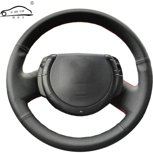 Steering wheel braid for Citroen Triumph C4 2005-2010/Car steering wheel covers Protect car interior