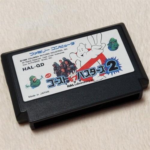 Original 8bit game card : Ghost busters 2 ( Japan Version!! cartridge ONLY!! )