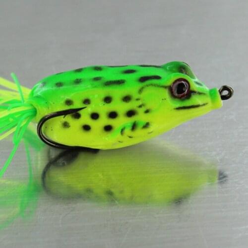 Frog Lure Soft Lures Artificial Fishing Bait Topwater Wobbler Bait for Pike Snakehead Article Gear &T8